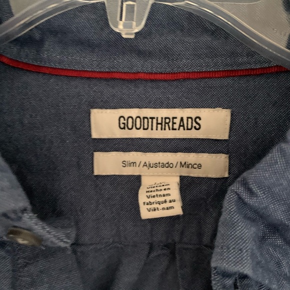 Chambray Button Down Shirt - Picture 2 of 2